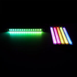 Magic Dream Color RGB Underglow Lights LED Strip Lights Kit with Bluetooth APP & Wireless Remote Control with Brake Light Function for ATV UTV - Dunes 2 Dezert SXS