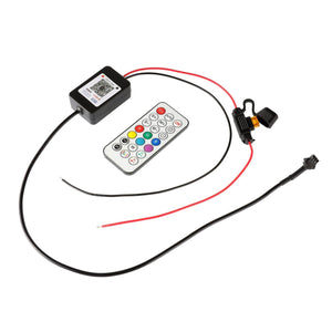 Magic Dream Color RGB Underglow Lights LED Strip Lights Kit with Bluetooth APP & Wireless Remote Control with Brake Light Function for ATV UTV - Dunes 2 Dezert SXS