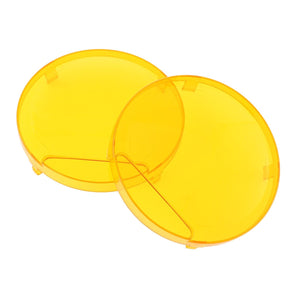 (2pcs/set) 7 Inch/ 9 Inch Round LED Driving Light Amber Cover Light Shield Cover - Dunes 2 Dezert SXS