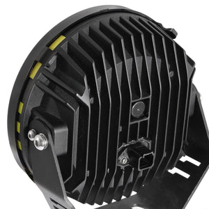 (2pcs/set) 7 Inch/ 9 Inch Round LED Driving Light Black Cover Light Shield Cover - Dunes 2 Dezert SXS