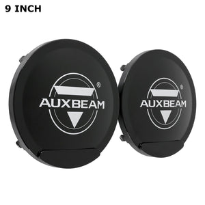(2pcs/set) 7 Inch/ 9 Inch Round LED Driving Light Black Cover Light Shield Cover - Dunes 2 Dezert SXS
