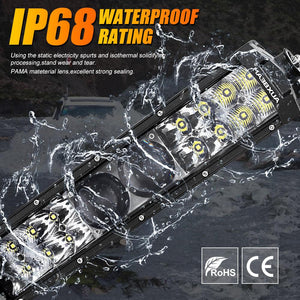 5D-PRO Series LED Light Bar with 5D Projectors for ATV UTV - Dunes 2 Dezert SXS