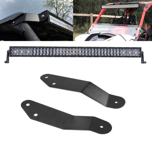 42 Inch 5D Series LED Light Bar & Car Roof Windshield LED Light Bar Mounting Bracket for 2014-2019 Can-Am Commander 1000 800 Models - Dunes 2 Dezert SXS