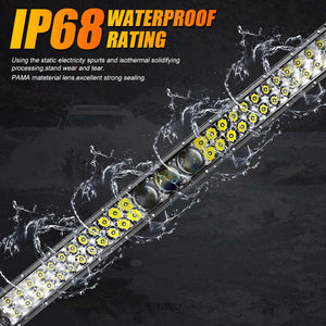 32 Inch 5D-PRO Series Dual Row LED Light Bars & Upper LED Light Bar Mounting Brackets Combo for 2013-2021 Polaris RZR XP1000 & 2015-2021 RZR 900 S900 S1000 EPS Models - Dunes 2 Dezert SXS