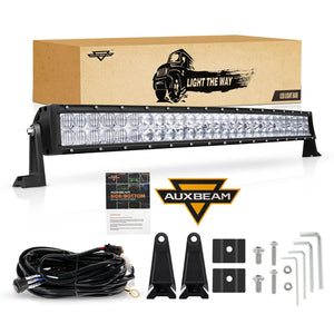 5D Series 32 Inch Combo Beam Dual Row Curved Off Road LED Light Bar - Dunes 2 Dezert SXS