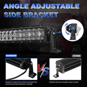 5D Series 42 Inch Combo Beam Dual Row Curved Off Road LED Light Bar - Dunes 2 Dezert SXS