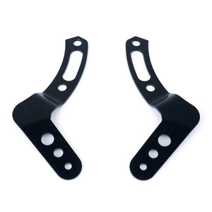 30''-32'' Straight/Curved LED Light Bar Mounting Bracket Fit for UTV 2013-2021 Polaris RZR XP1000 & 2015-2021 RZR 900 S900 S1000 EPS Models with Stock Roll Cage Only - Dunes 2 Dezert SXS