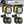 XP-ULTRA Series 3 Inch 80W Combo Beam LED Pods Amber&White Offroad Lights - Dunes 2 Dezert SXS