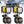 XP-ULTRA Series 3 Inch 80W Spot Beam LED Pods Amber&White Offroad Lights - Dunes 2 Dezert SXS