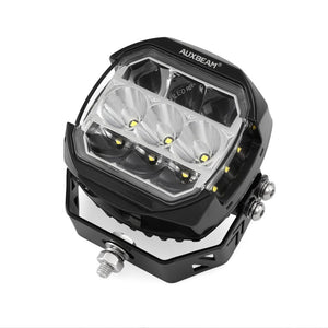 XP-ULTRA Series 5 Inch 174W LED Side Shooter Pod Lights with White DRL&Amber Turn Signal Light - Dunes 2 Dezert SXS