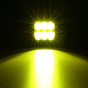 XP-ULTRA Series 5 Inch 132W 15600LM White/Amber LED Pods Driving Light with Amber DRL - Dunes 2 Dezert SXS