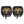XP-ULTRA Series 5 Inch 132W 15600LM White/Amber LED Pods Driving Light with Amber DRL - Dunes 2 Dezert SXS