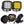XP-ULTRA Series 5 Inch 132W 15600LM White/Amber LED Pods Driving Light with Amber DRL - Dunes 2 Dezert SXS