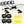 XP-ULTRA Series 5 Inch 132W 15600LM White/Amber LED Pods Driving Light with Amber DRL - Dunes 2 Dezert SXS