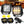 XP-ULTRA Series 5 Inch 132W 15600LM White/Amber LED Pods Driving Light with Amber DRL - Dunes 2 Dezert SXS
