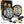 V-ULTRA Series | 5 Inch 172W LED Side Shooter White Pod Lights with Amber DRL - Dunes 2 Dezert SXS