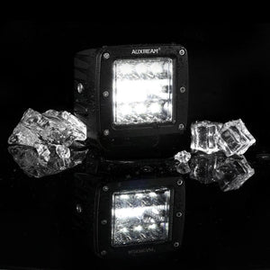 (2pcs/set) 3 Inch LED Pods Light Spot Beam with 2-Lead Wiring Harness for Truck Jeep SUV Offroad 4x4 - Dunes 2 Dezert SXS