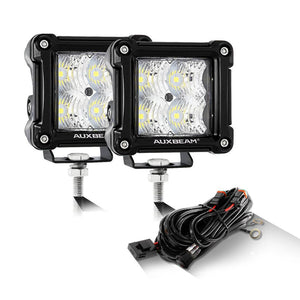 3 Inch LED Pods Light Spot/Flood Beam & Rear Roof Reversing Light LED Pod Light Brackets for 2013-2021 Polaris Ranger 570/800/900/900xp/1000/1000xp - Dunes 2 Dezert SXS