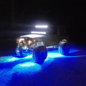 RGB LED Rock Light Set with Bluetooth Controller for ATV UTV - Dunes 2 Dezert SXS