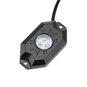 RGB LED Rock Light Set with Bluetooth Controller for ATV UTV - Dunes 2 Dezert SXS