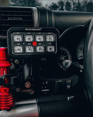 AR Series 6/8 Gang LED Switch Panel,Off Road Light Controller - Dunes 2 Dezert SXS