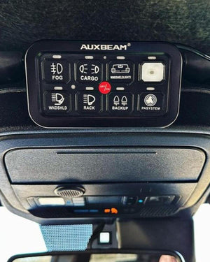 AR Series 6/8 Gang LED Switch Panel,Off Road Light Controller - Dunes 2 Dezert SXS