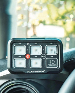 AR Series 6/8 Gang LED Switch Panel,Off Road Light Controller - Dunes 2 Dezert SXS