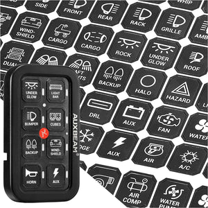 120 Universal Stickers for Switch Panel - Dunes 2 Dezert SXS