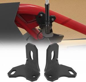 3FT/4FT LED RGB Whip Lights & Rear Pillar Flagpole Light Brackets Combo for Can-Am Maverick X3 - Dunes 2 Dezert SXS