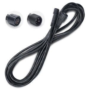 10FT RGB Rock Light Extension Wire Cable - Only for 4 and 8 Pods RGB LED Rock Lights Connection - Dunes 2 Dezert SXS