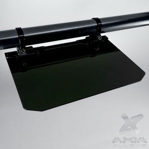 12x8 Narrow Mount UTV Sun Visor Black - Dunes 2 Dezert SXS