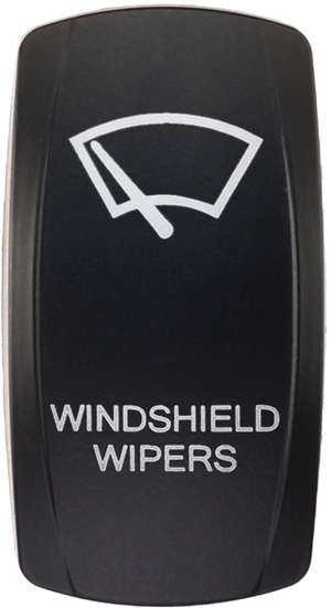 Windshield wipers rocker switch cover for Contura V switch bodies, fits XTC, sPod, and Daystar systems, rocker only no switch