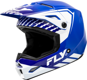 Kinetic Menace Helmet Blue/White Xl