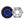 DS18 Hybrid Marine Speaker w/ Driver And RGB LEDs 6.5in 2-Way 250 Watts RMS 4 ohm Black w/ Covers