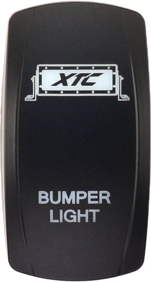 Bumper Light Bar rocker switch cover for Contura V, compatible with XTC, sPod, and Daystar—rocker only, no switch included