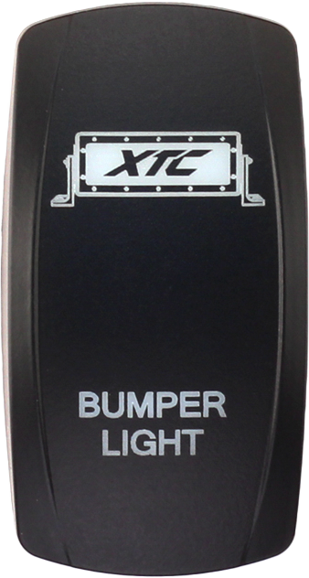 Bumper Light Bar rocker switch cover for Contura V, compatible with XTC, sPod, and Daystar—rocker only, no switch included