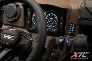 XTC 8 switch power control system with 8-in-1 micro switch pad, ideal for trucks, UTVs, RVs, and boats for compact install and control