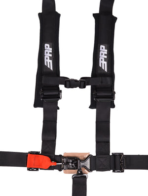 PRP 5.2 black UTV harness with sewn shoulder straps main view