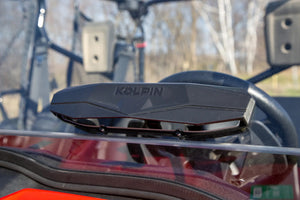 Poly Front Windshield Full Fixed Vented Hon