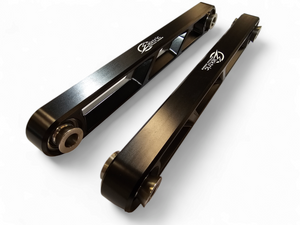 Elektric Off Road billet rear sway bar links for Polaris RZR Pro R - black finish