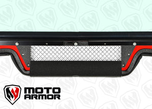 2019 spring-loaded windshield vent closure upgrade with latch system