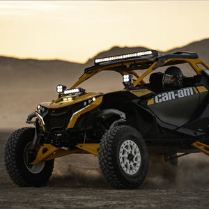 Baja Designs 2024+ Can-Am Maverick R OnX6+ Roof Mount Kit - Dunes 2 Dezert SXS