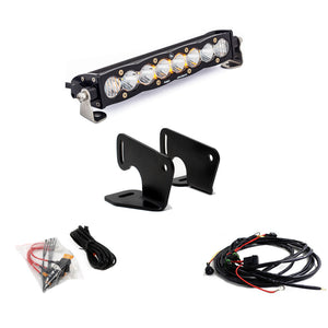 Polaris RZR S8 10" Hood Light Bar Kit | 2020–2024 - Dunes 2 Dezert SXS