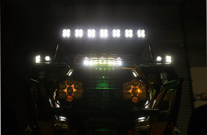 Polaris RZR S8 10" Hood Light Kit | Turbo & XP Turbo - Dunes 2 Dezert SXS