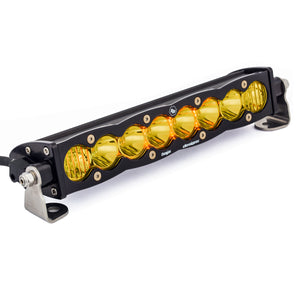 Baja Designs S8 Straight LED Light Bar Amber Driving/Combo 10" - Dunes 2 Dezert SXS