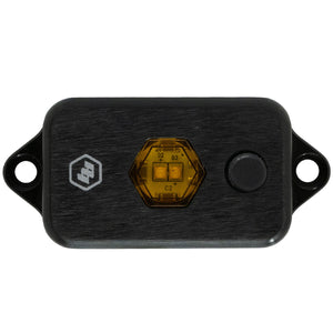 Baja Designs LED, Dome Light w/Switch Amber - Dunes 2 Dezert SXS