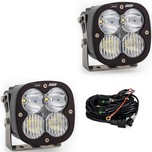 Baja Designs XL80 LED Auxiliary Light Pod Pair Clear Driving/Combo - Dunes 2 Dezert SXS