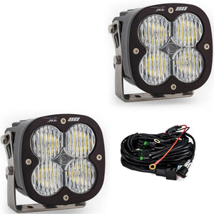 Baja Designs XL80 LED Auxiliary Light Pod Pair Clear Wide Cornering - Dunes 2 Dezert SXS