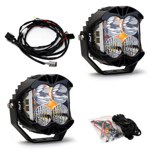 Baja Designs LP4 Pro Pair - Clear/Amber - Driving Combo - Dunes 2 Dezert SXS