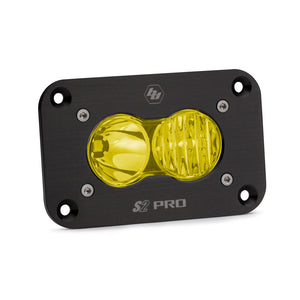 Baja Designs S2 Pro Flush Mount Auxiliary LED Light Pods - Dunes 2 Dezert SXS